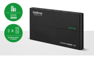 DIVISOR HDMI SPLITTER - 1X4  4K VEX 3004 INTELBRAS