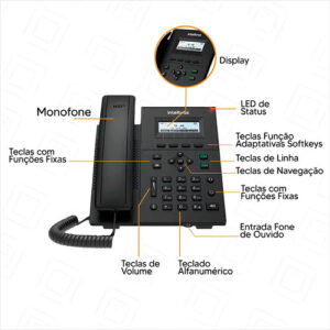 TELEFONE IP V3501 INTELBRAS
