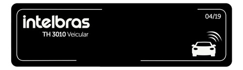 ETIQUETA DE ACIONAMENTO RFID 900MHZ TH 3010 VEICULAR INTELBRAS