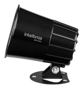 SIRENE 115 DB SIR 2000 - PRETA INTELBRAS