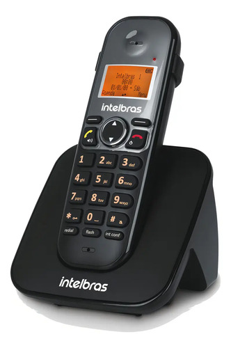 TELEFONE SEM FIO TS 5120 PRETO INTELBRAS