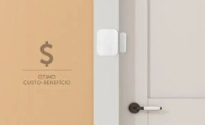 SENSOR MAGNETICO SEM FIO XAS LIGHT BLACK INTELBRAS