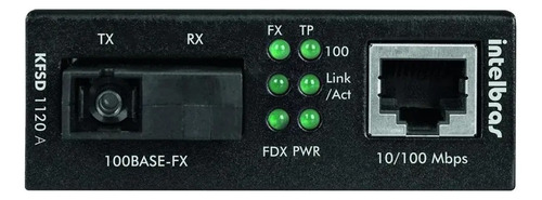 CONVERSORES DE MIDIA FAST WDM MONOMODO 20 KM - KFSD 1120 A INTELBRAS