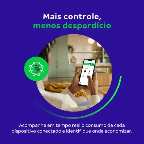 TOMADA CONECTOR INTELIGENTE WI-FI 10A ETW 3001 INTELBRAS