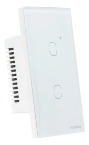 INTERRUPTOR SMART ZIGBEE TOUCH 2 BRANCO EZS 1002 INTELBRAS