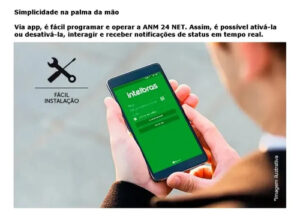 CENTRAL DE ALARME CONTRA ROUBO INTELBRAS ANM 24 NET INTELBRAS