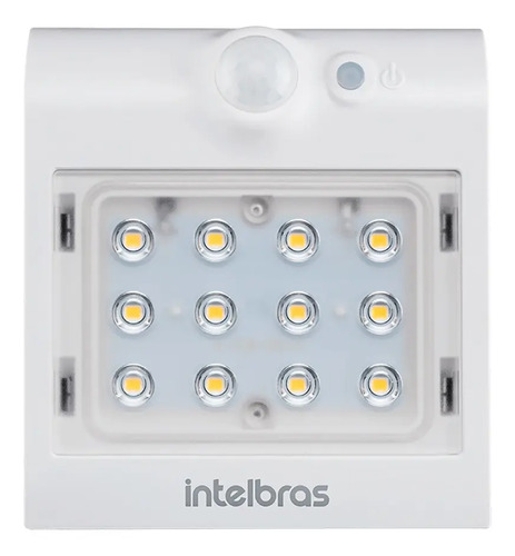 ARANDELA SOLAR INTEGRADA ASI 220 BR LUZ BRANCA INTELBRAS