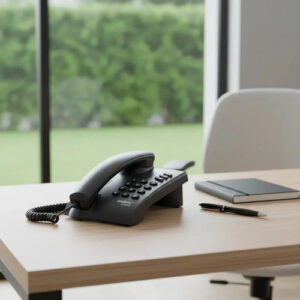 TELEFONE C/FIO PLENO PRETO INTELBRAS
