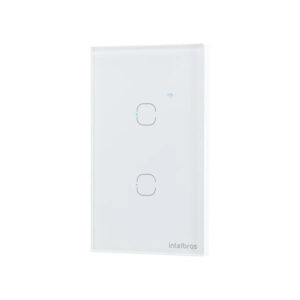 INTERRUPTOR TOUCH WI-FI 2 TECLAS EIW 1002 BR INTELBRAS
