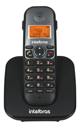 TELEFONE SEM FIO TS 5120 PRETO INTELBRAS