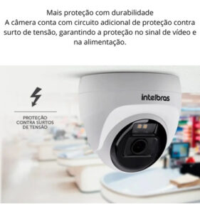 CÂMERA DOME VHD 1220 D FC+ BLACK INTELBRAS