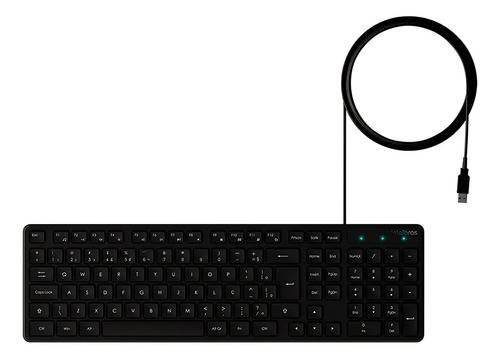 TECLADO INTELBRAS TCI10 -COM FIO PRETO INTELBRAS