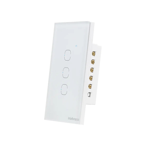 INTERRUPTOR TOUCH WI-FI 3 TECLAS EIW 1003 BR INTELBRAS