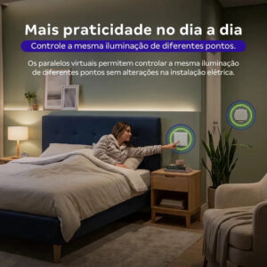 INTERRUPTOR INTELIGENTE ZIGBEE 6 TECLAS EIZ 1006 BR INTELBRAS