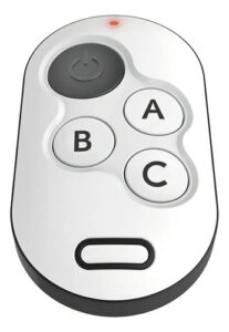 CONTROLE XTR 1004 BRANCO/PRETO INTELBRAS