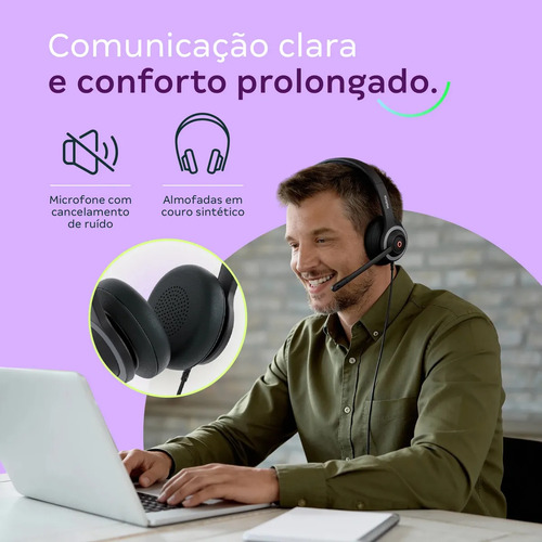 HEADSET WHS 70 DUO USB INTELBRAS