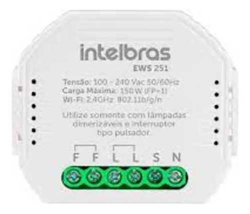 CONTROLADOR DIMMER SMART WI-FI EWS 251 INTELBRAS