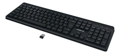 COMBO TECLADO E MOUSE INTELBRAS CSI50 - SEM FIO PRETO INTELBRAS