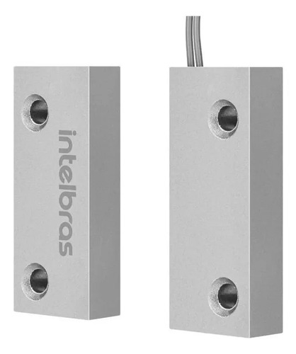 SENSOR MAGNÉTICO C/FIO XAS PORTA AÇO MINI INTELBRAS