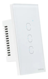 INTERRUPTOR SMART ZIGBEE TOUCH 3 BRANCO EZS 1003 INTELBRAS