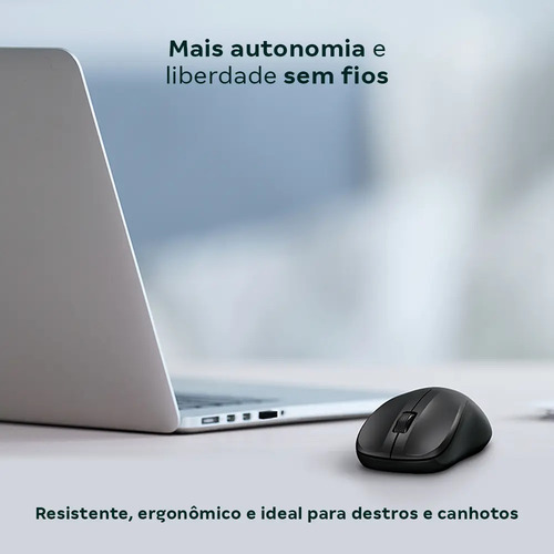 MOUSE INTELBRAS MSI50 -SEM FIO PRETO BLISTER INTELBRAS