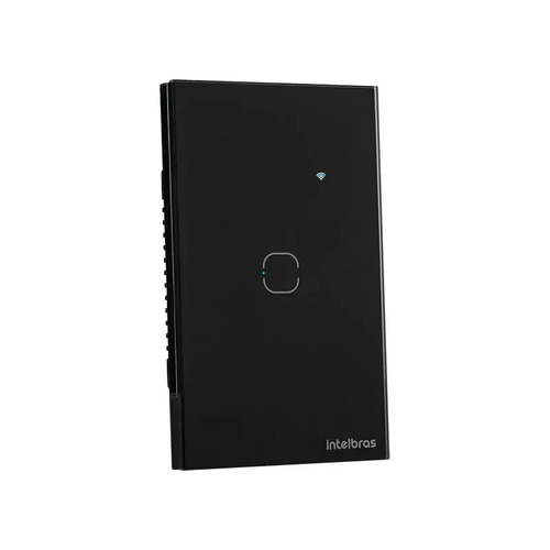 INTERRUPTOR INTELIGENTE TOUCH ZIGBEE 1 TECLA EIZ 1001 PT INTELBRAS