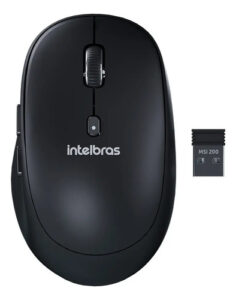 MOUSE INTELBRAS MSI200 - SEM FIO PRETO INTELBRAS
