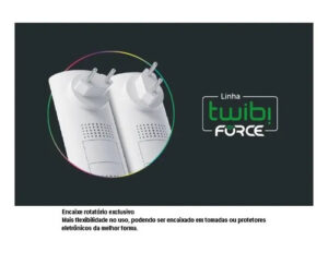 ROTEADOR EXTENSOR MESH WI-FI TWIBI FORCE PLUG GIGA INTELBRAS