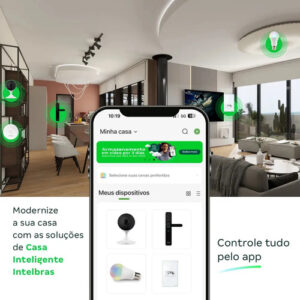 TOMADA SIMPLES 10A E 2 TECLAS WI-FI ETW 1021 BR INTELBRAS