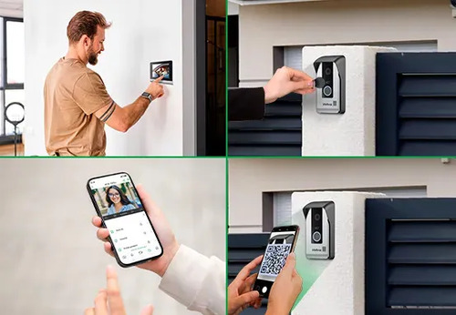 VIDEO PORTEIRO RESIDENCIAL IP MVW 7070+ INTELBRAS