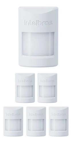 CONJUNTO SENSOR C/FIO IVP1000 PET-6PC INTELBRAS