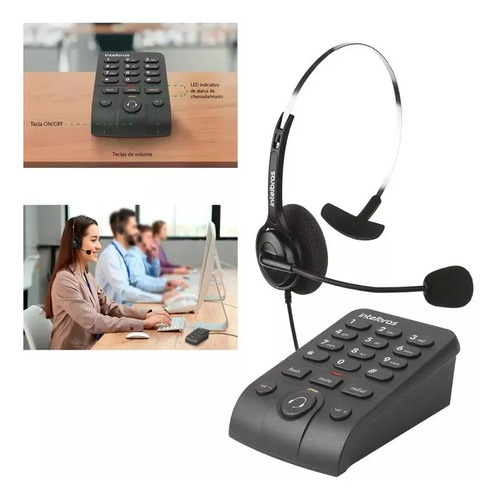 TELEFONE HEADSET HSB50 INTELBRAS