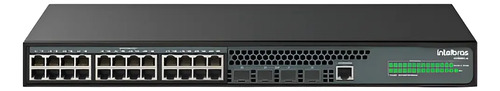 SWITCH GERENCIAVEL 24P + 4P SFP 1000 BASE-X S2328G-A INTELBRAS