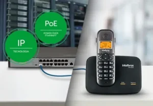 TELEFONE IP SEM FIO TIP 1001D INTELBRAS