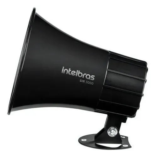 SIRENE 120 DB SIR 3000 - PRETA INTELBRAS