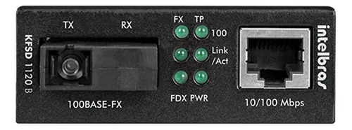 CONVERSORES DE MIDIA FAST WDM MONOMODO 20 KM - KFSD 1120 B INTELBRAS