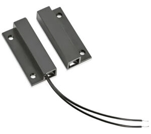 CONJUNTO SENSOR MAGNETICO C/FIO XAS SOBREPOR BLACK-5PC INTELBRAS
