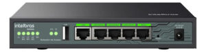 ROTEADOR ACESSO 5 PORTAS RJ45 4WAN/1LAN/1USB R3005G INTELBRAS