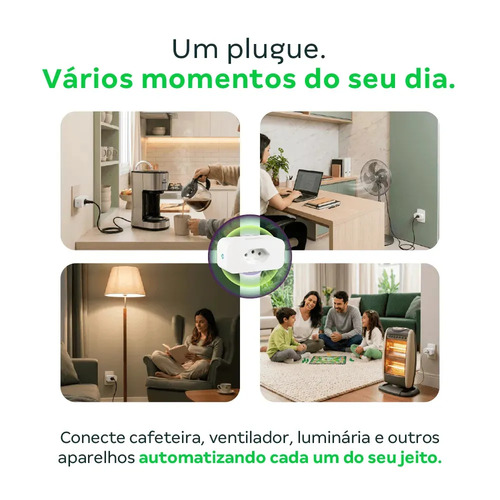 TOMADA CONECTOR INTELIGENTE WI-FI 10A ETW 3001 INTELBRAS