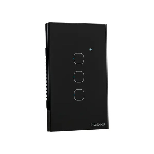 INTERRUPTOR TOUCH WI-FI 3 TECLAS EIW 1003 PT INTELBRAS