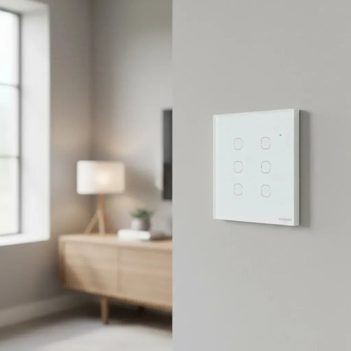INTERRUPTOR TOUCH WI-FI 6 TECLAS EIW 1006 BR INTELBRAS