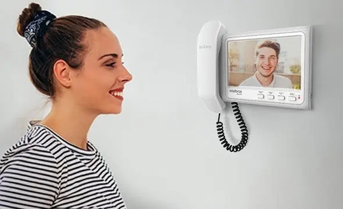 VIDEOPORTEIRO C/ MONOFONE IVR 7 ID INTELBRAS