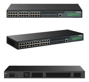 SWITCH GERENCIAVEL 24P + 4P SFP 1000 BASE-X S2328G-A INTELBRAS