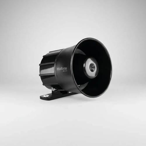 SIRENE 105 DB SIR 1000 - PRETA INTELBRAS