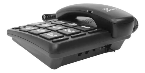 TELEFONE C/FIO TOK FACIL PRETO INTELBRAS