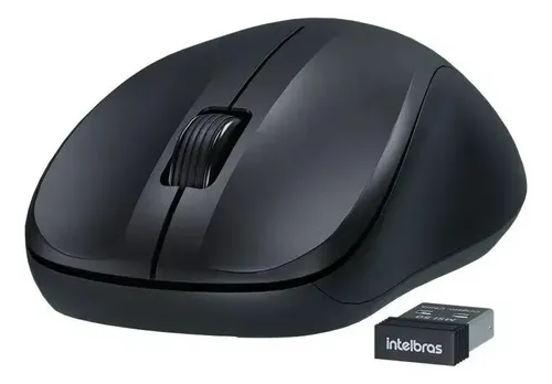 COMBO TECLADO E MOUSE INTELBRAS CSI50 - SEM FIO PRETO INTELBRAS