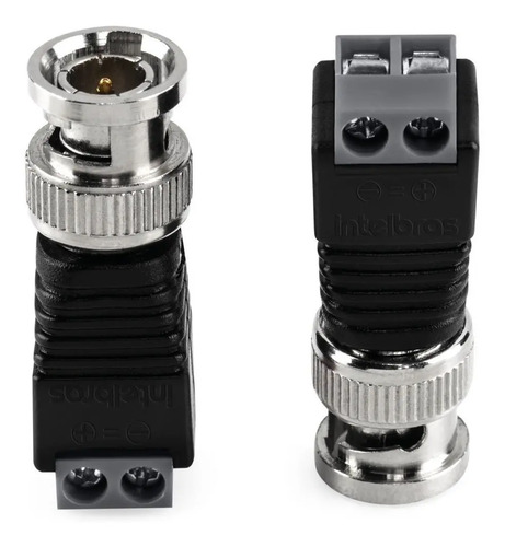 CONECTOR BNC BORNE CONEX 1000 INTELBRAS - 10 UN