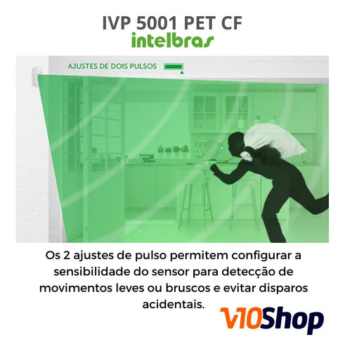 SENSOR IVP 5001 PET INTELBRAS