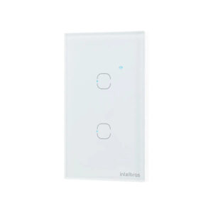 INTERRUPTOR INTELIGENTE TOUCH ZIGBEE 2 TECLAS EIZ 1002 BR INTELBRAS