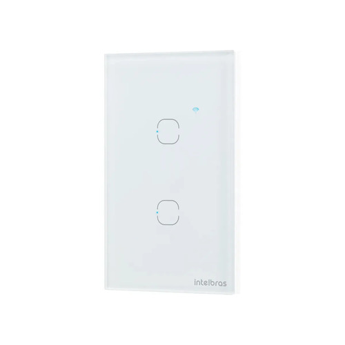INTERRUPTOR INTELIGENTE TOUCH ZIGBEE 2 TECLAS EIZ 1002 BR INTELBRAS